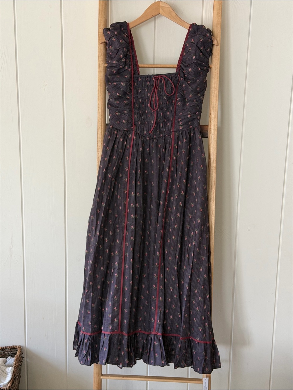 Christy Dawn Erin Dress in Plum Grape Harvest
